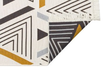 Eko Halı Arya Çift Taraflı Kilim AR18 Yellow Grey