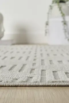 Seyran Halı Ruby İskandinav Halı Modeli 1550 Gri