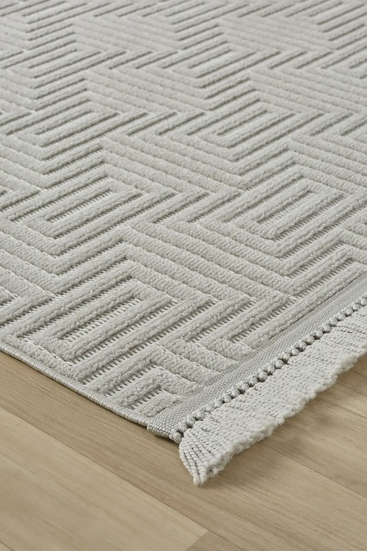 Seyran Halı Ruby İskandinav Halı Modeli 1550 Gri