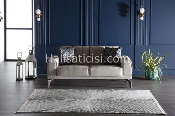 Gümüşsuyu Halı Pera 13321 Gri