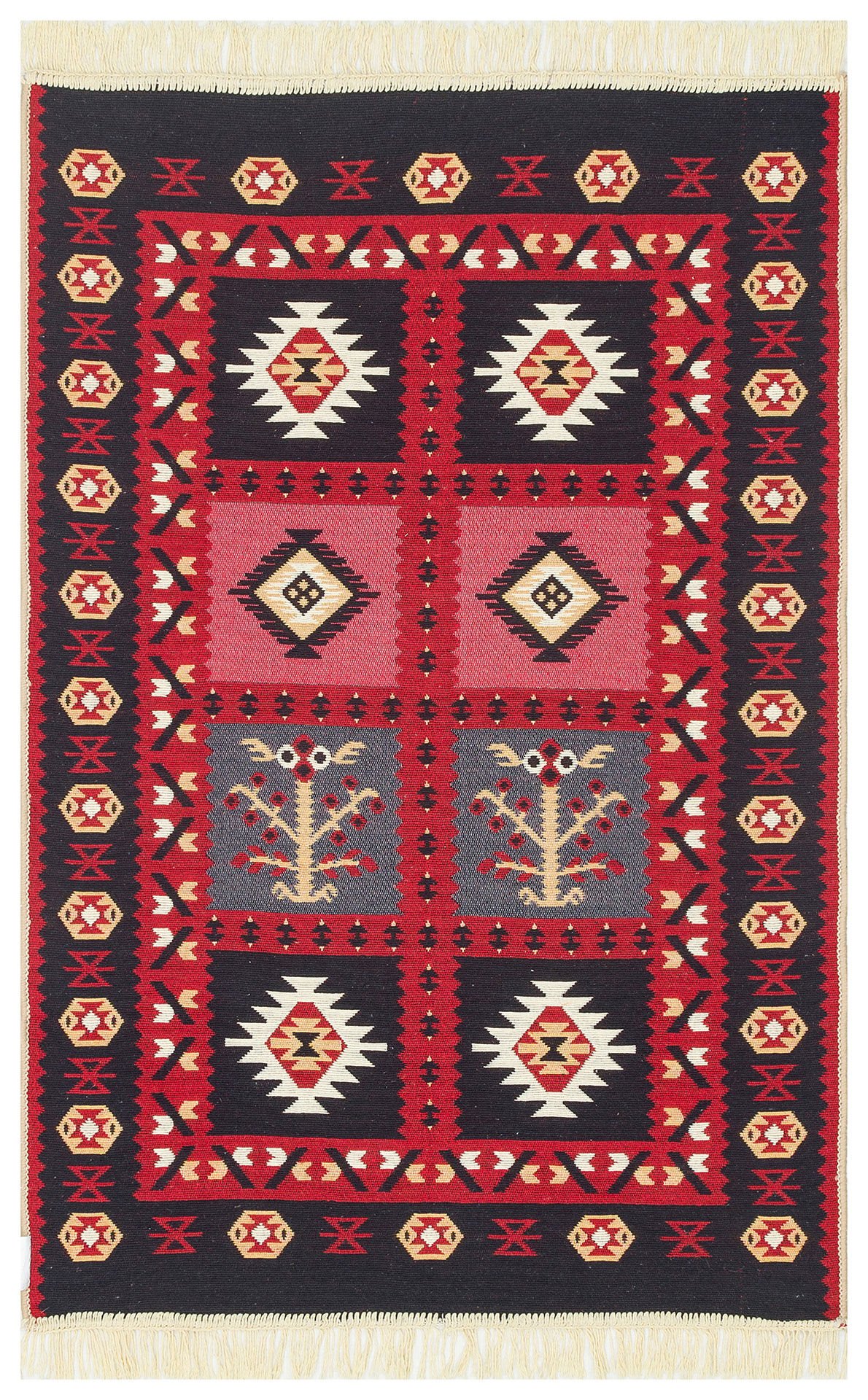 Eko Halı Arya Çift Taraflı Kilim AR28 Red