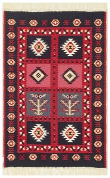 Eko Halı Arya Çift Taraflı Kilim AR28 Red