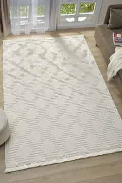 Seyran Halı Ruby İskandinav Halı Modeli 1550 Krem