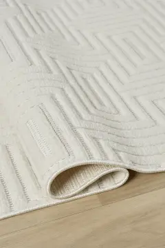 Seyran Halı Ruby İskandinav Halı Modeli 1550 Krem