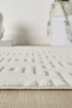 Seyran Halı Ruby İskandinav Halı Modeli 1550 Krem