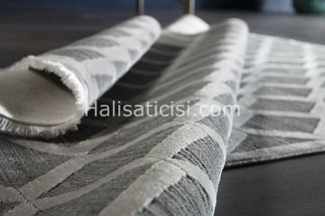 Gümüşsuyu Halı Pera 13387 Gri