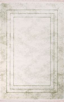 Nexus Halı Nalia Yeşil Çerçeveli Esktime Halı 4048B-Yeşil 100x200