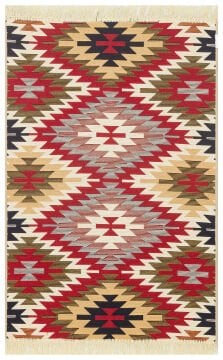 Eko Halı Arya Çift Taraflı Kilim AR33 Red