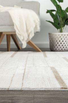 Koza Halı Çırağan Özel Ebat Kesme Halı 46322B Vizon