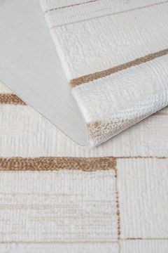 Koza Halı Çırağan Özel Ebat Kesme Halı 46322B Vizon