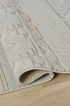 Seyran Halı Ruby İskandinav Halı Modeli 1551 Multi Gri