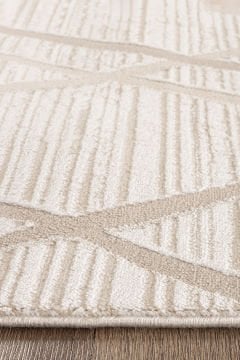 Koza Halı Kilyos Özel Ebat Kesme Halı 46360C Bej