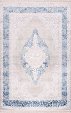 Nexus Halı Nalia Mavi Göbekli Halı 4049A-Mavi 100x200