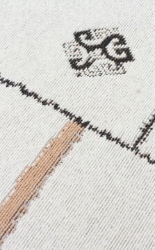 Eko Halı Arya Çift Taraflı Kilim AR41 Cream Black