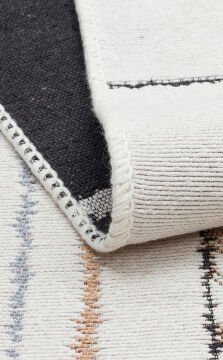 Eko Halı Arya Çift Taraflı Kilim AR41 Cream Black