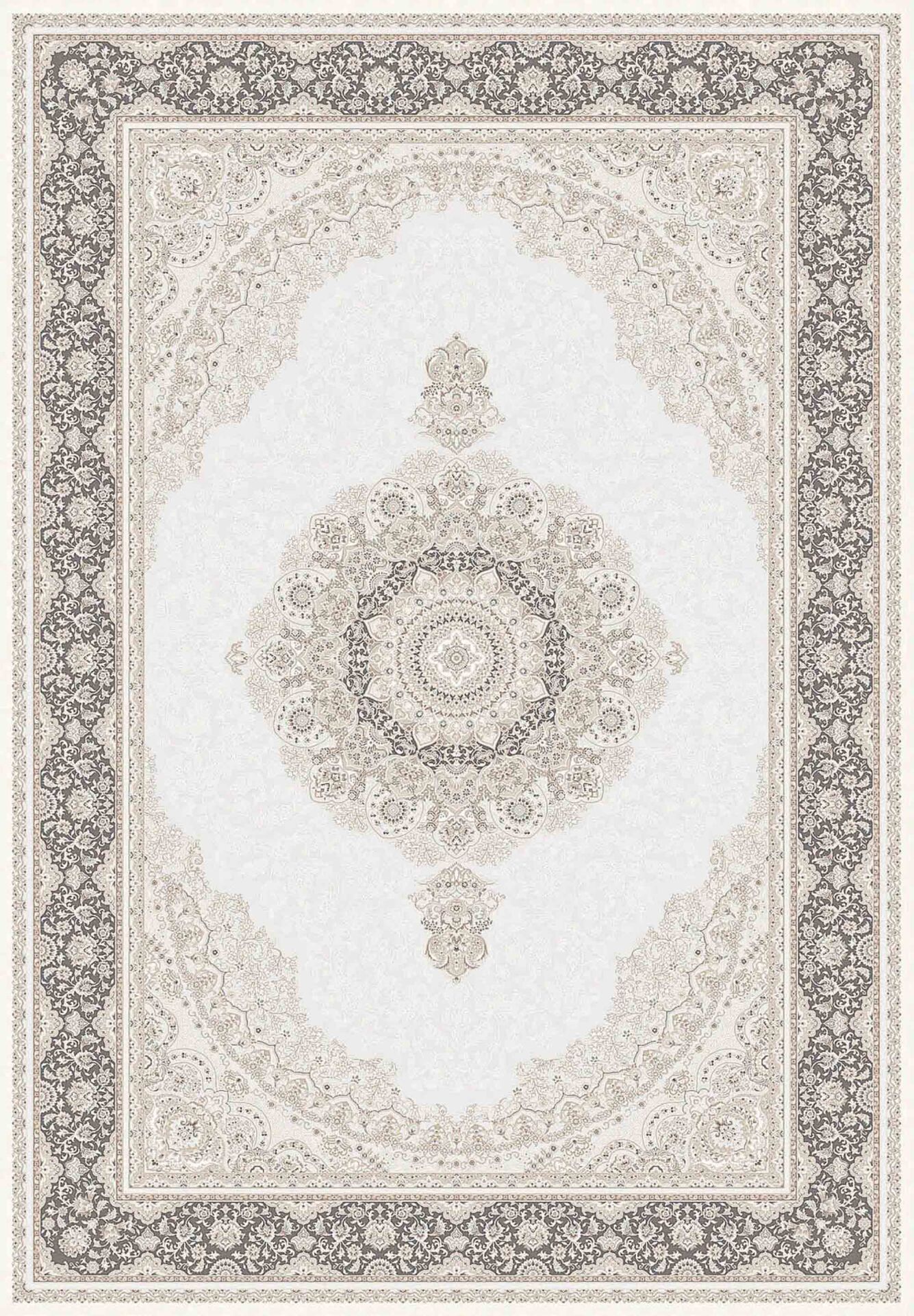 Bahariye Halı Miras MS03A GRİ