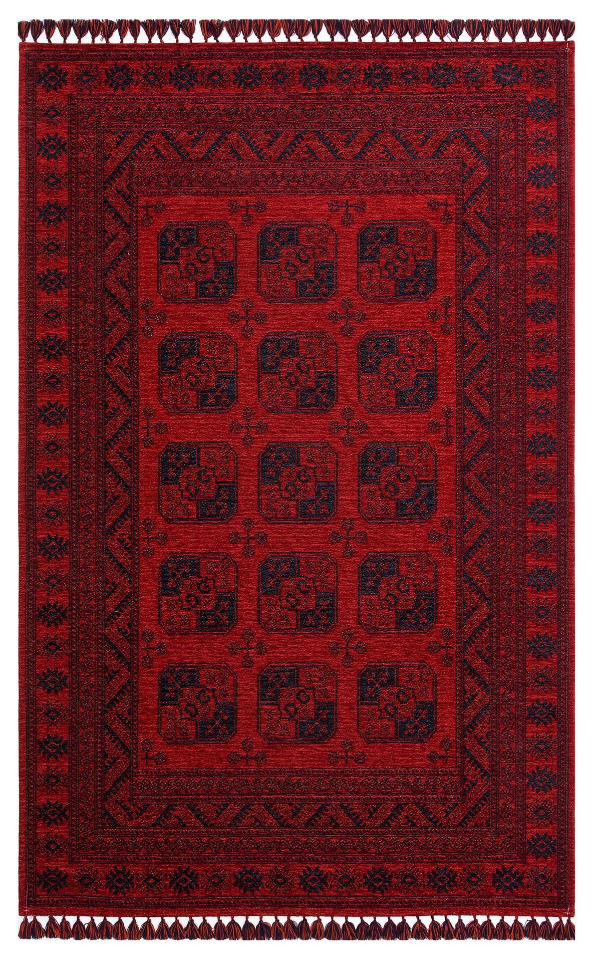Eko Halı Buhari Afgan Kilim BHR 01 Red