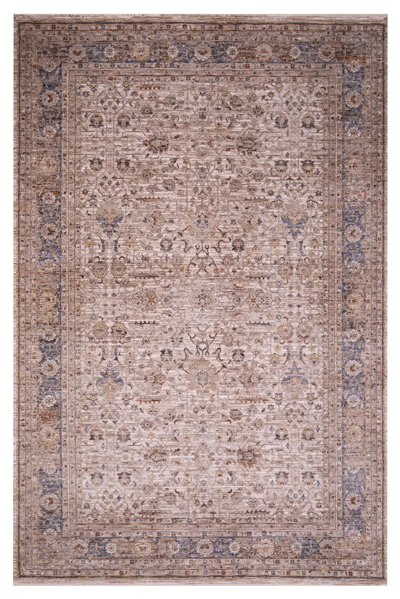 Bahariye Halı Atlas Vintage Halı At 07 Mavi