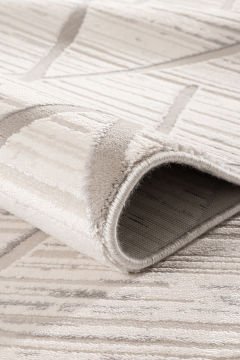 Koza Halı Kilyos Özel Ebat Kesme Halı 46360G Gri