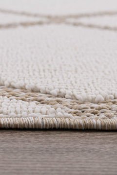 Festival Halı Capella Geometrik Bej Oda Halısı 23532A