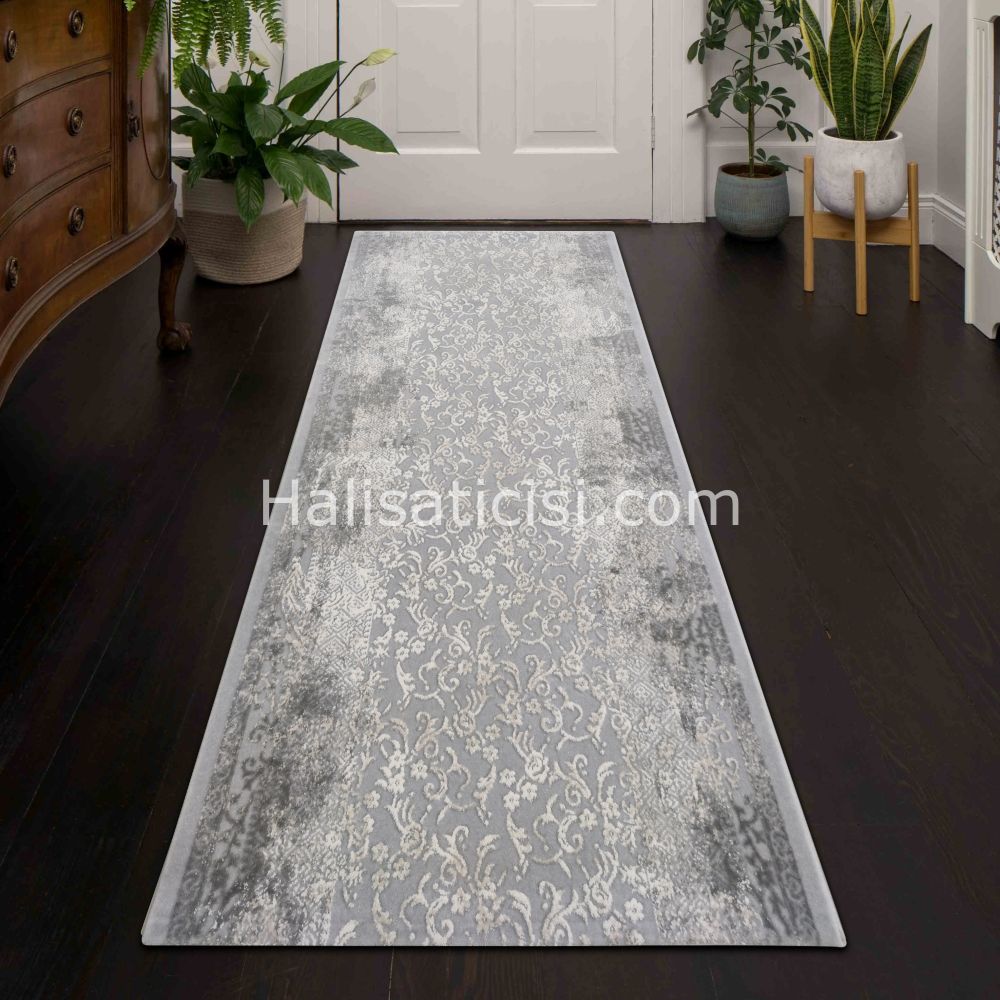 Melida Halı Lova Özel Ebat 4484A GRİ 100 cm