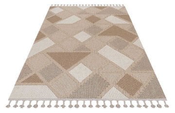 Festival Halı Capella Geometrik Bej Oda Halısı 23533A