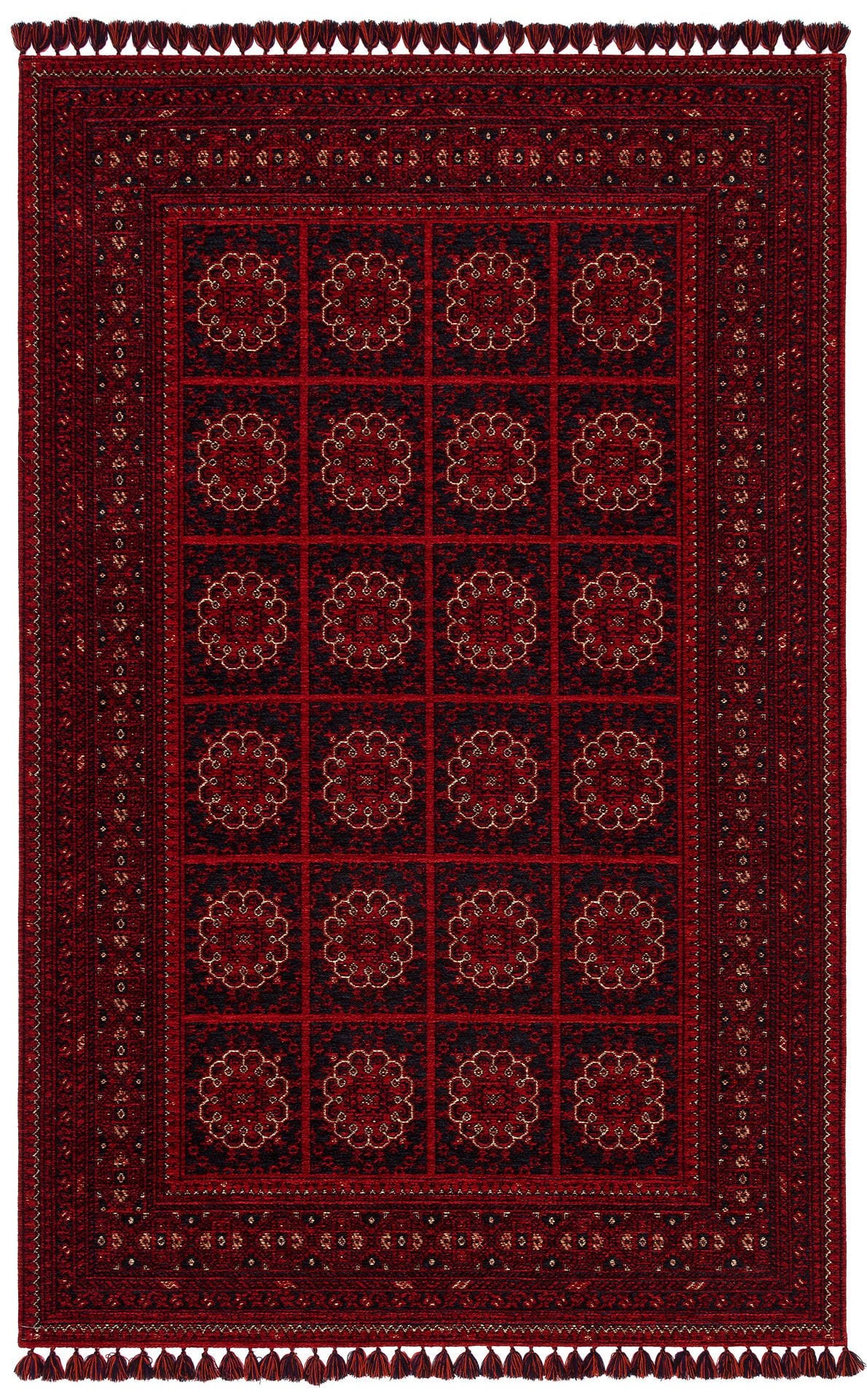 Eko Halı Buhari Afgan Kilim BHR 03 Red