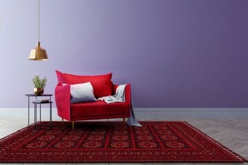 Eko Halı Buhari Afgan Kilim BHR 03 Red
