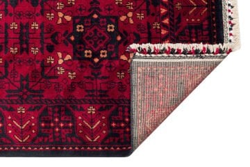 Eko Halı Nostalji Afgan Yağcıbedir Desenli Halı 952 Red