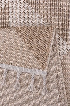 Festival Halı Capella Geometrik Bej Oda Halısı 23534A