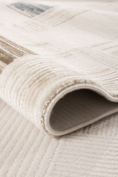 Koza Halı Kilyos Özel Ebat Kesme Halı 46371E Mavi