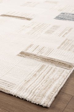 Koza Halı Kilyos Özel Ebat Kesme Halı 46371E Mavi