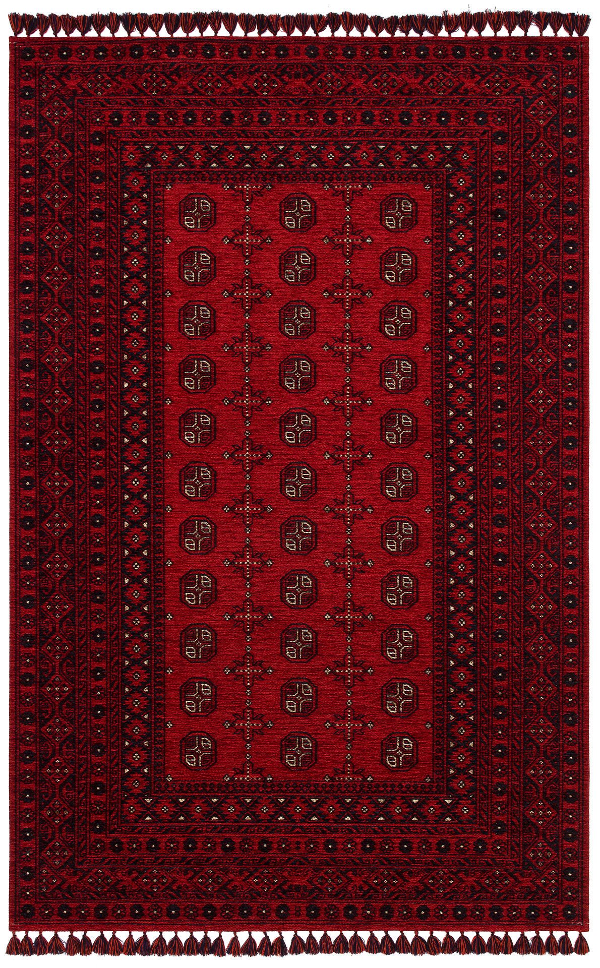 Eko Halı Buhari Afgan Kilim BHR 04 Red