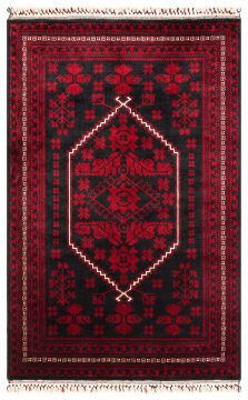 Eko Halı Nostalji Afgan Yağcıbedir Desenli Halı 956 Blue
