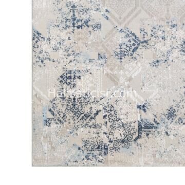 Melida Halı Lova Özel Ebat 4485A MAVİ