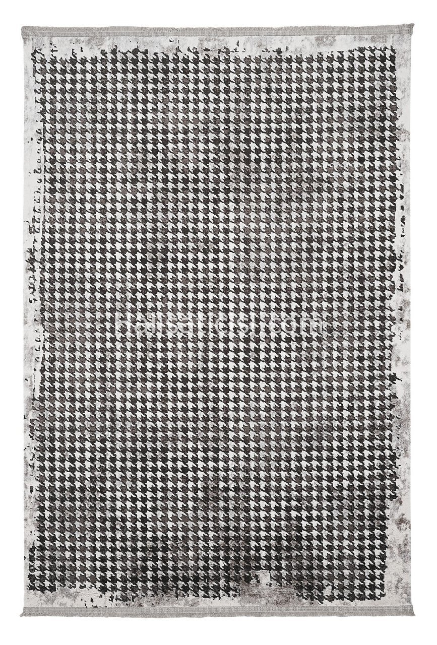 Dolce Vita Halı Quadro 3702 Antrasit 100X200