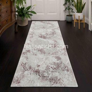 Melida Halı Lova Özel Ebat 4485A PEMBE 100 cm