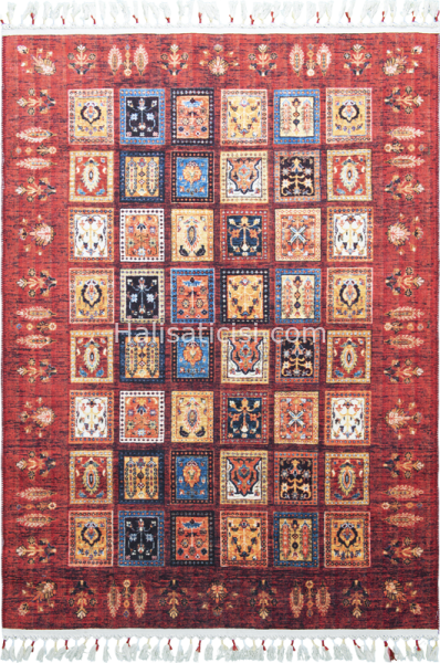 Tuğra Halı Şal Kilim 10650