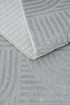 Koza Halı Monaco Özel Ebat Kesme Halı 33471D Gri