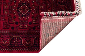 Eko Halı Nostalji Afgan Yağcıbedir Desenli Halı 960 Red
