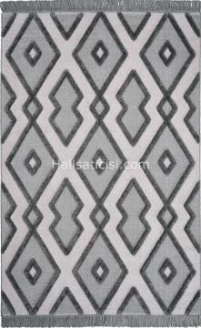 Dolce Vita Halı Matrix 752- Grey-Cream 100X200