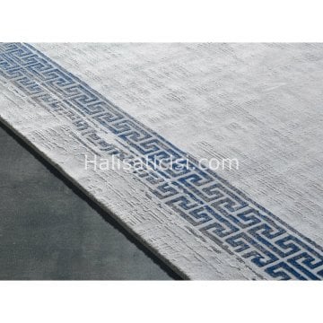 Gümüşsuyu Halı Black&Brown 11298 Mavi