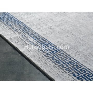 Gümüşsuyu Halı Black&Brown 11298 Mavi