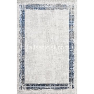Gümüşsuyu Halı Black&Brown 11298 Mavi