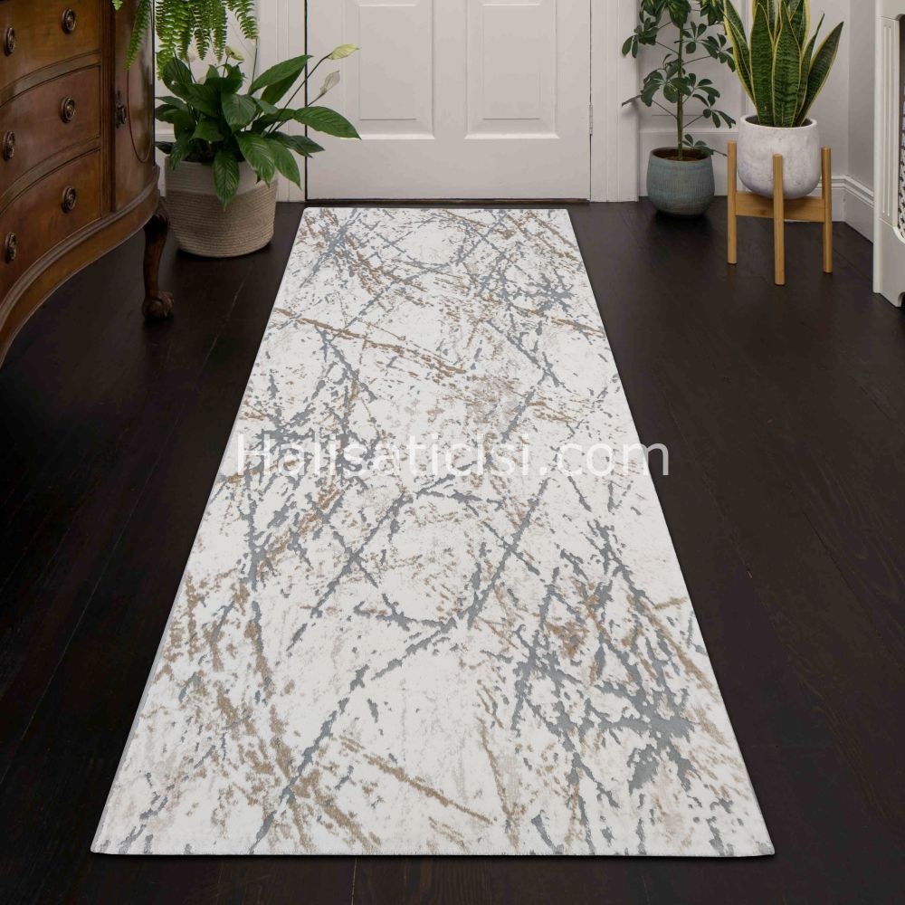 Melida Halı Lova Özel Ebat 4582A BEJ 100 cm