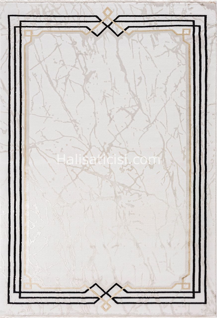 Deep A906 BEYAZ SİYAH 116x190