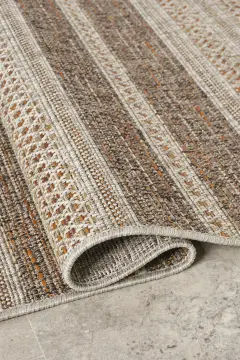 Seyran Halı Hasır Görünümlü Etnik Halı Terra