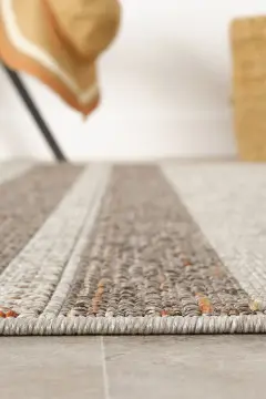 Seyran Halı Hasır Görünümlü Etnik Halı Terra