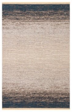 Eko Halı Kutnu Çift Taraflı Kilim KTN 01 Marine Beige