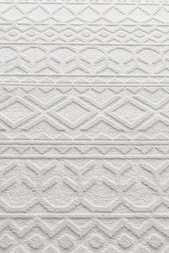 Koza Halı Monaco Özel Ebat Kesme Halı 33346 Krem